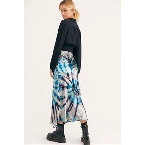 NWT Free People Velvet Skirt